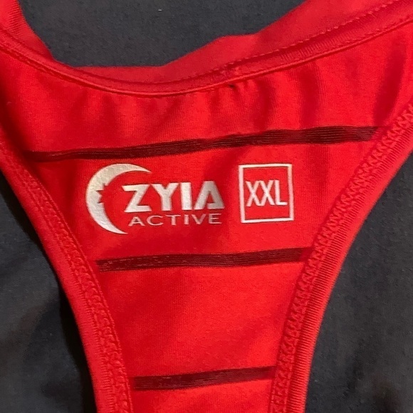 ZYIA Red Havana Tank- size XXL - Picture 5 of 7